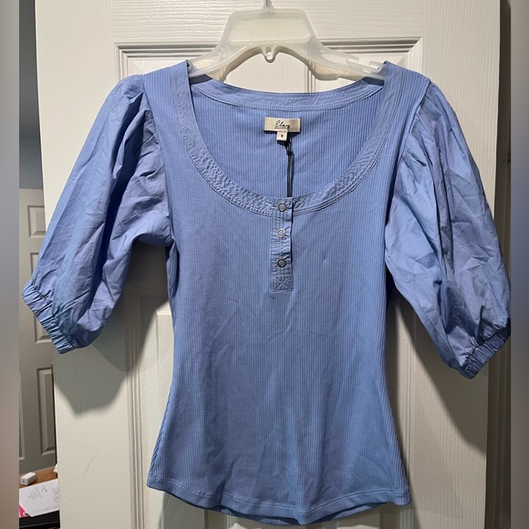 Elan periwinkle top. NWT - Picture 2 of 4